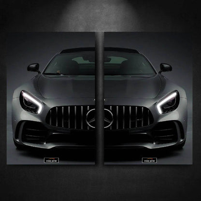 Tableau DUO NEON Mercedes AMG GT R
