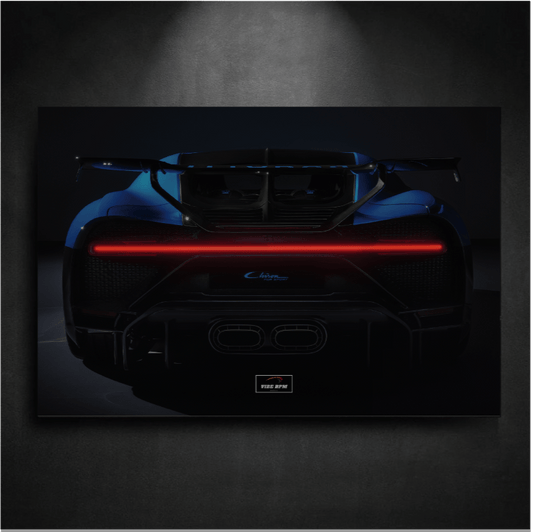 Tableau NEON Bugatti Chiron Pur Sport