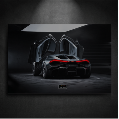 Tableau NEON Bugatti Tourbillon
