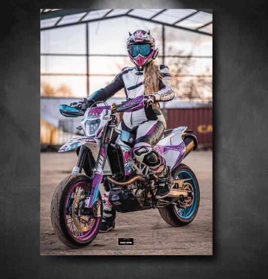 Tableau NEON MOTOCROSS