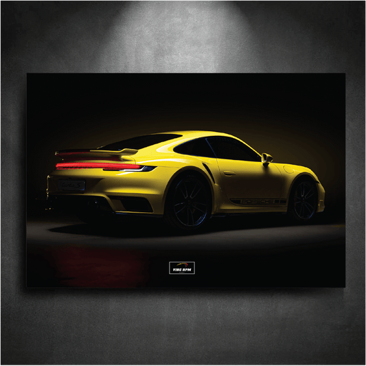 Tableau NEON Porsche 911 Turbo S