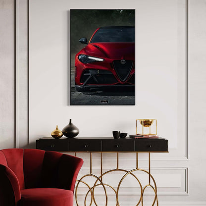Tableau NÉON Alfa Romeo Giulia GTA