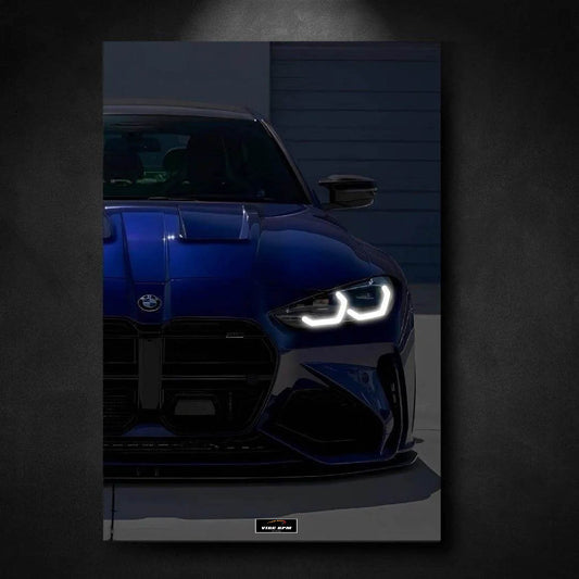 Tableau NEON BMW M4 2024 Competition viberpm