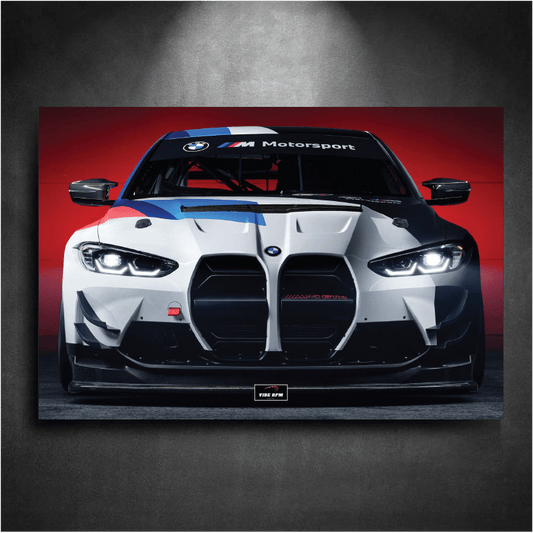 Tableau NÉON BMW M4 GT4