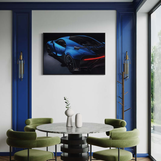 Tableau NÉON Bugatti Chiron Pur Sport