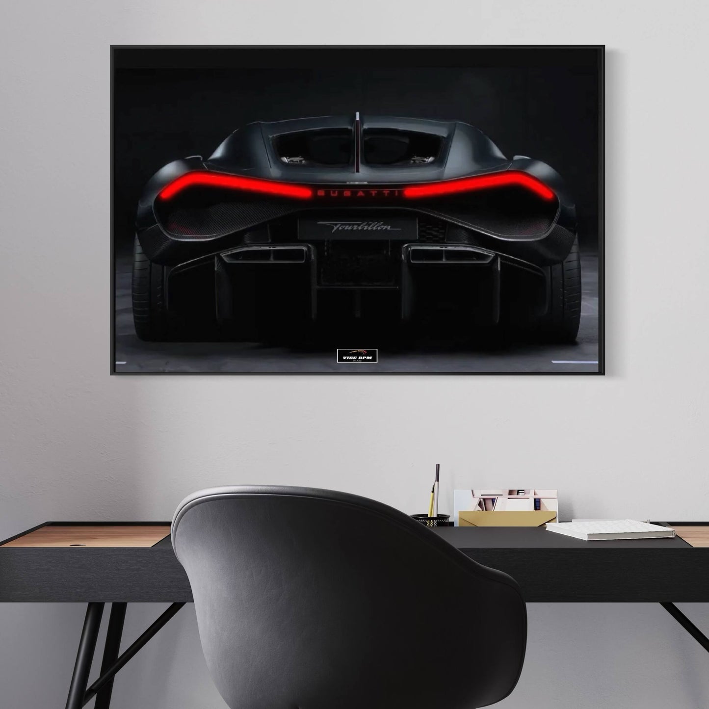 Tableau NÉON Bugatti Tourbillon