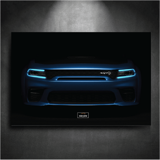 Tableau NEON Dodge Charger SRT Hellcat