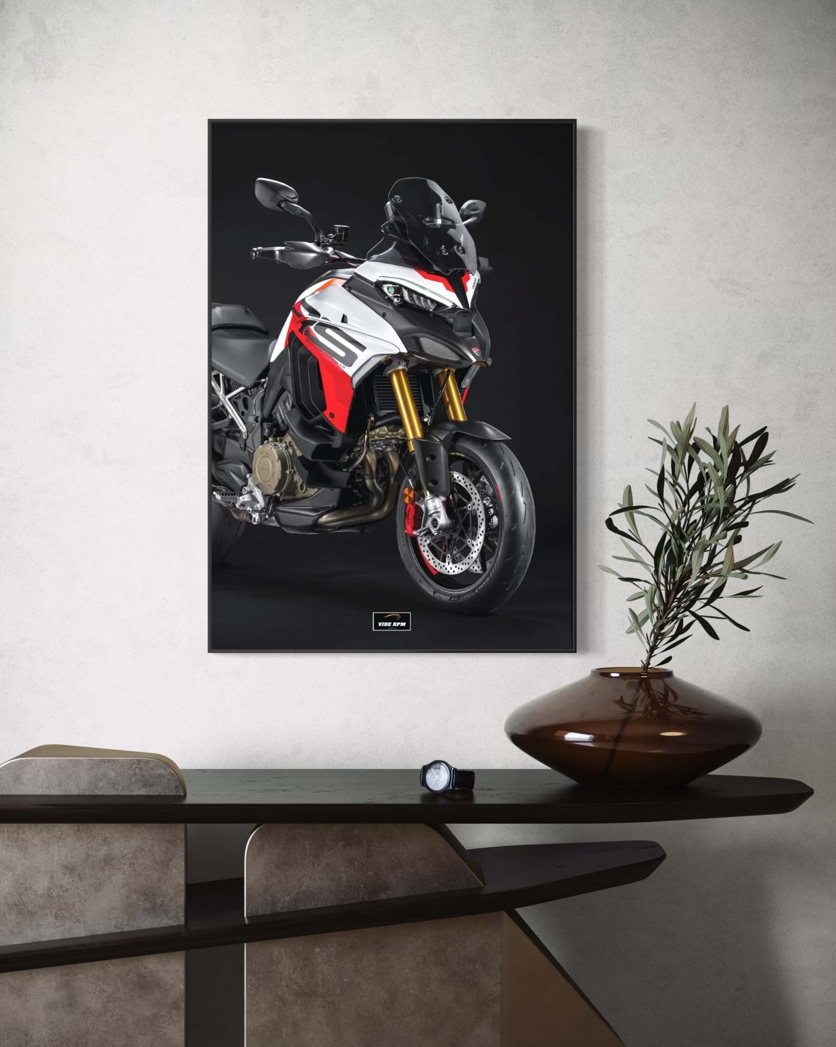 Tableau NÉON Ducati Multistrada V4