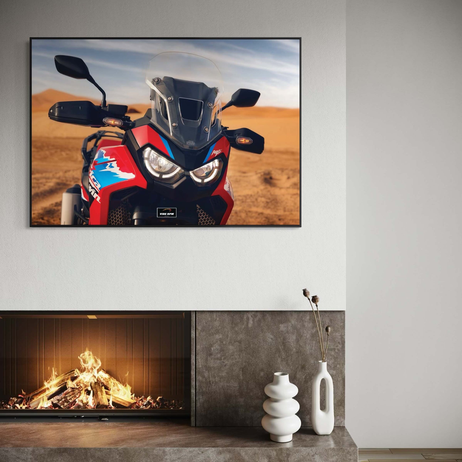 Tableau NÉON Triumph Rocket 3 TFC