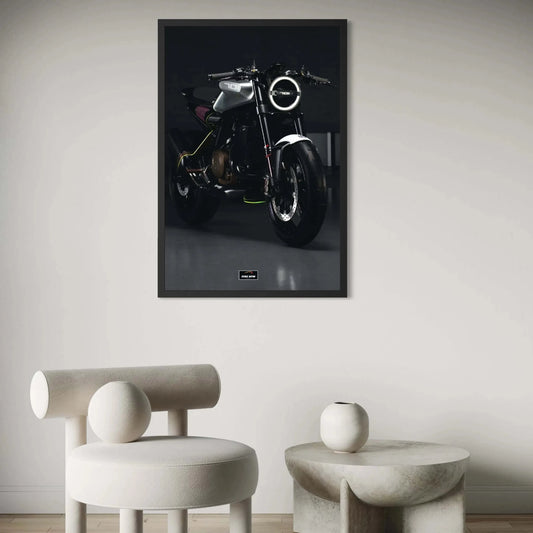 Tableau NÉON Husqvarna Svartpilen 701