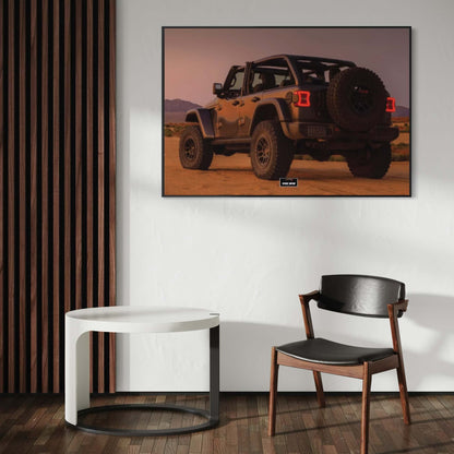 Tableau NÉON Jeep Wrangler Rubicon 392