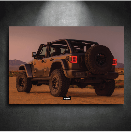 Tableau NEON Jeep Wrangler Rubicon 392