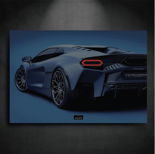 Tableau NEON Lamborghini Temerario