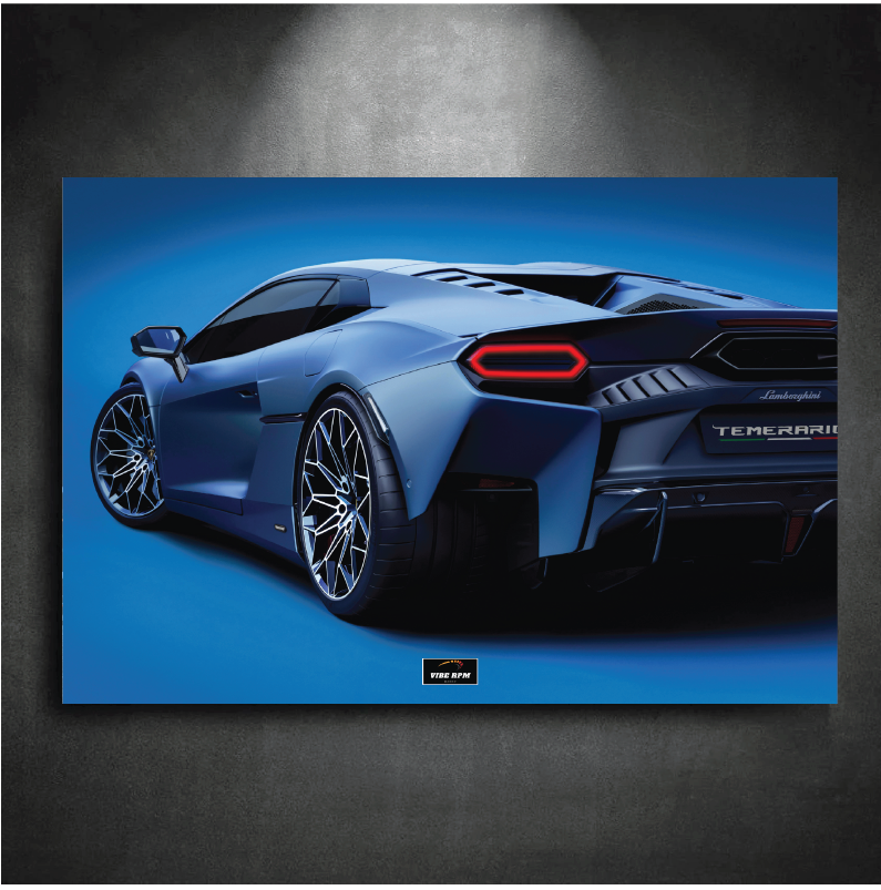 Tableau NEON Lamborghini Temerario
