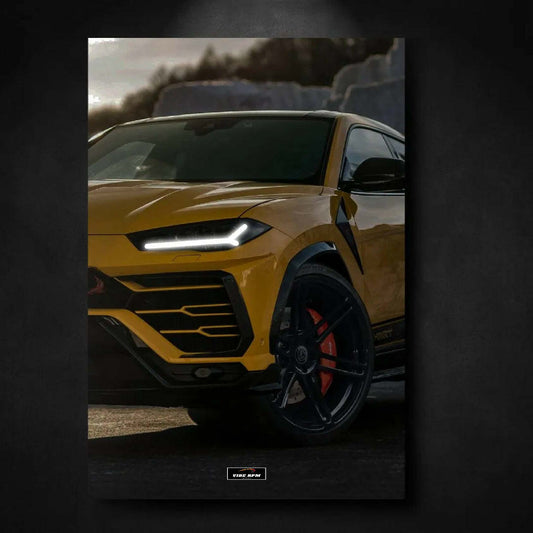 Tableau NÉON Lamborghini Urus viberpm