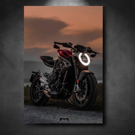 Tableau NEON MV Agusta Dragster 800
