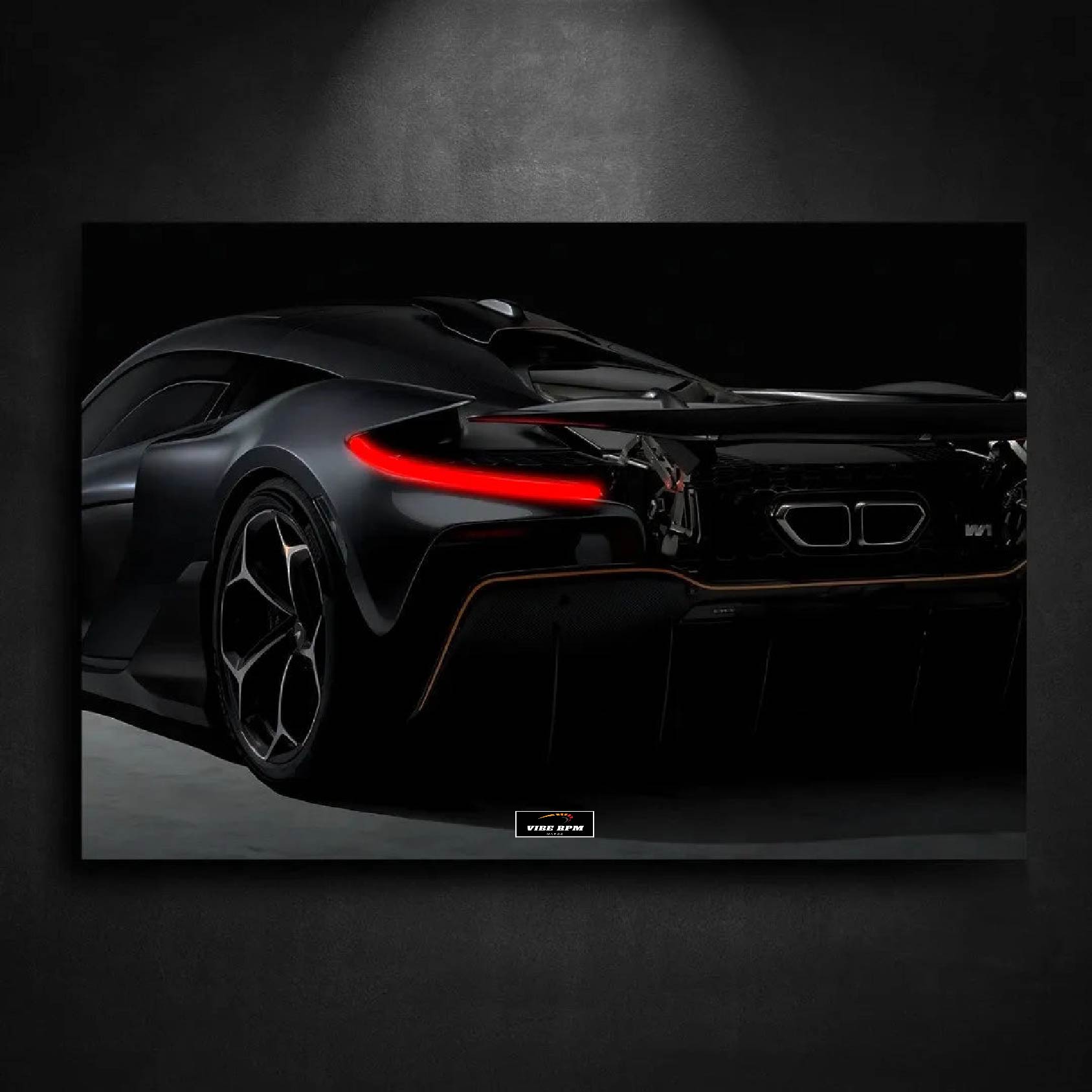 Tableau NEON McLaren W1 viberpm