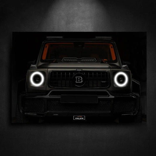 Tableau NEON Mercedes AMG G63 Brabus 800 viberpm