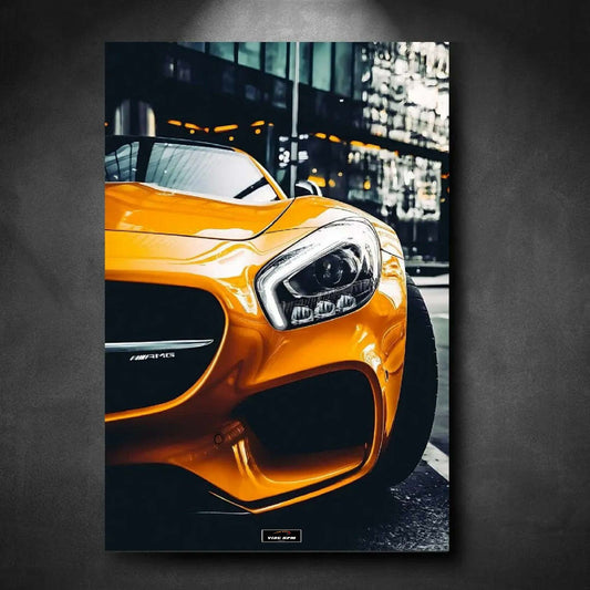 Tableau NÉON Mercedes AMG GT S