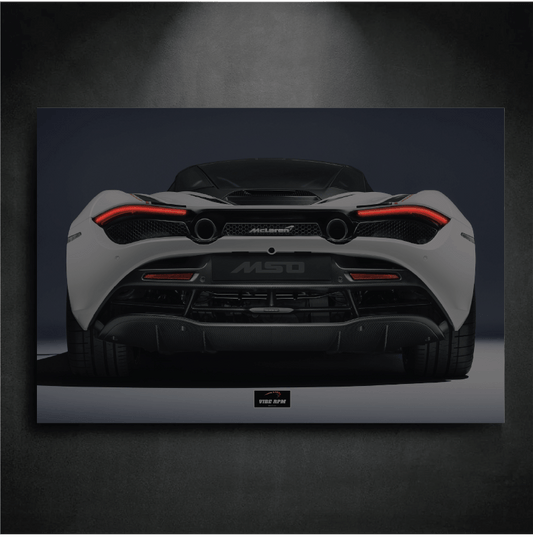 Tableau NEON Novitec McLaren 750S