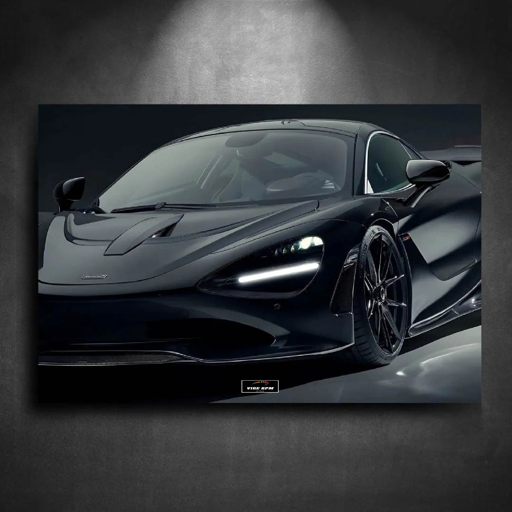 Tableau NEON Novitec McLaren 750S