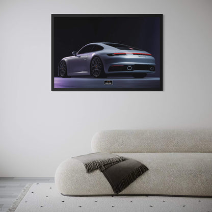 Tableau NÉON Porsche 911 Carrera S