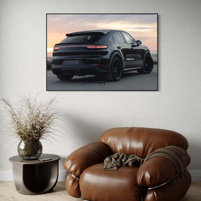 Tableau NÉON Porsche Cayenne