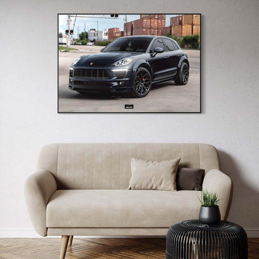 Tableau NÉON Porsche Macan