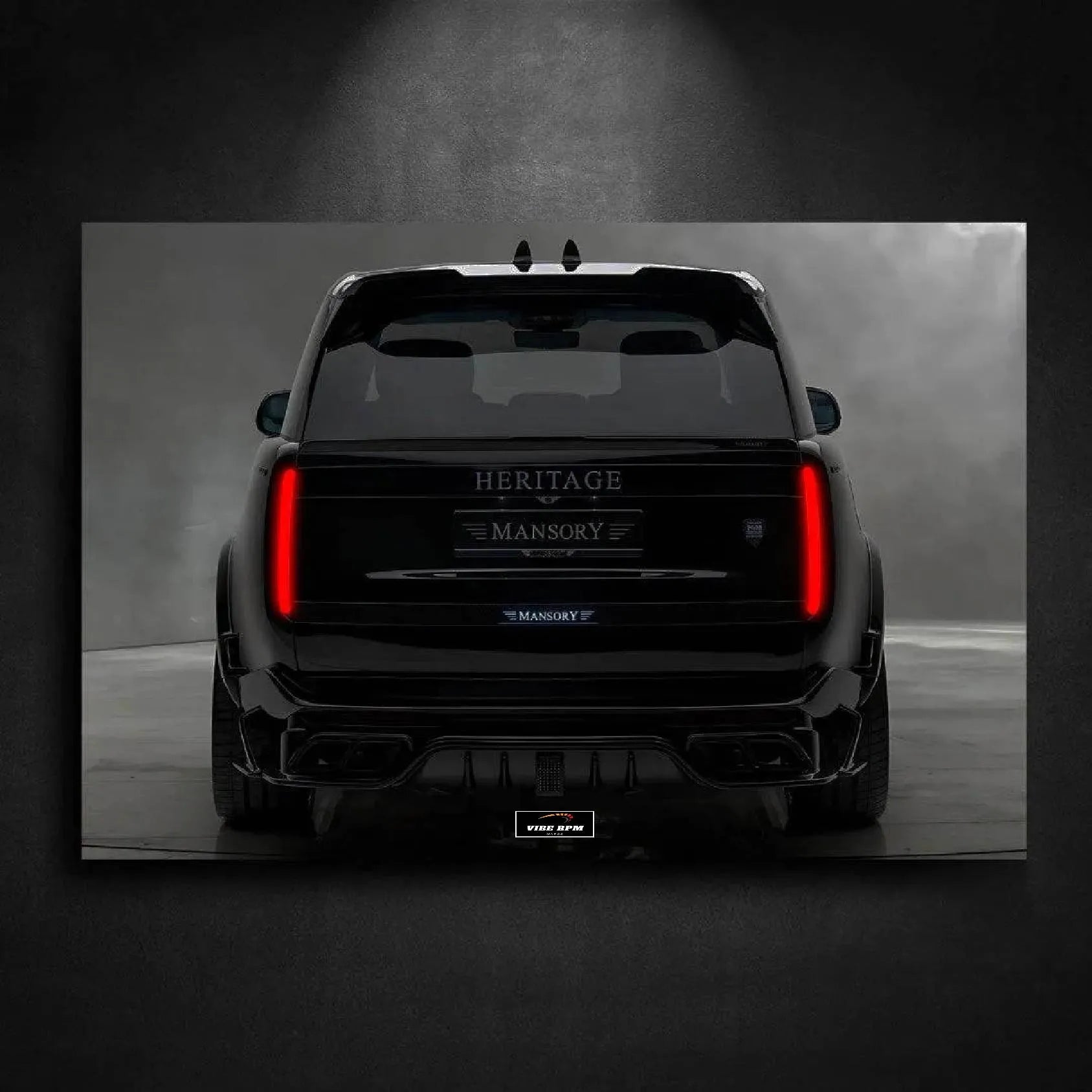 Tableau NEON Range Rover Mansory Heritage viberpm