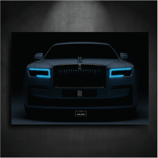 Tableau NÉON Rolls-Royce Ghost Prism