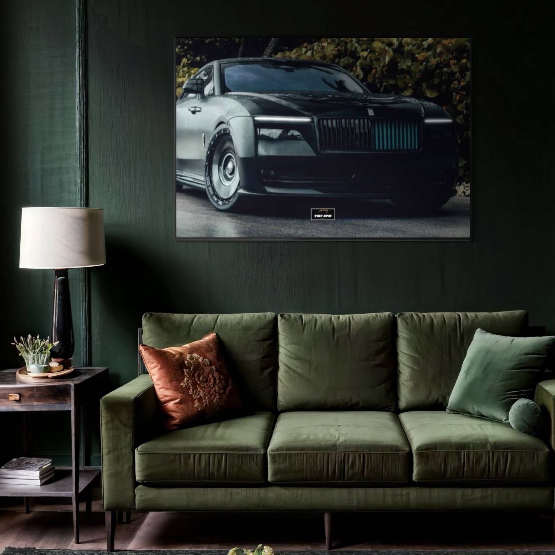 Tableau NÉON Rolls Royce Spectre