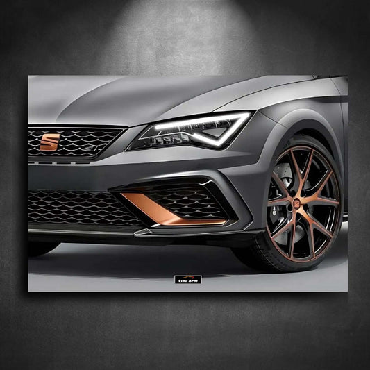 Tableau NEON Seat Leon Cupra R