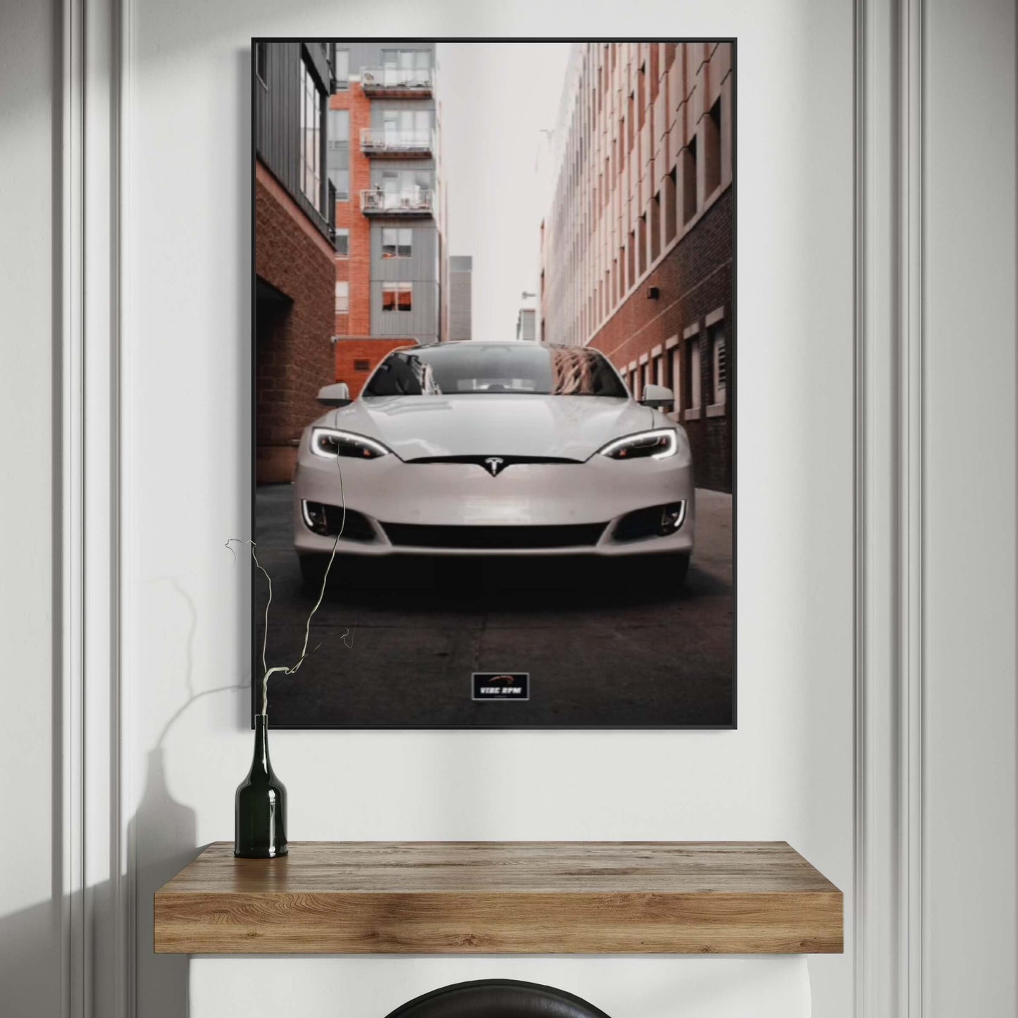 Tableau NÉON Tesla Model S