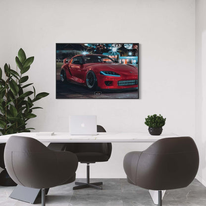 Tableau NÉON Toyota Supra