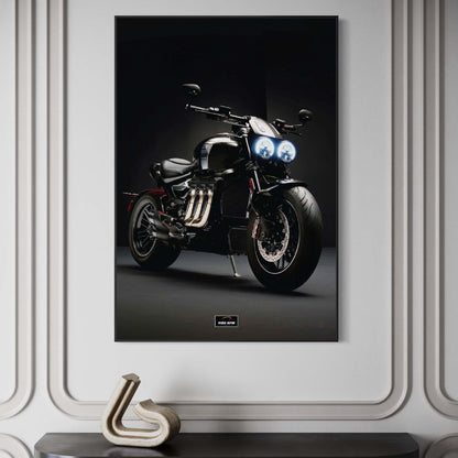 Tableau NÉON Triumph Rocket 3 TFC