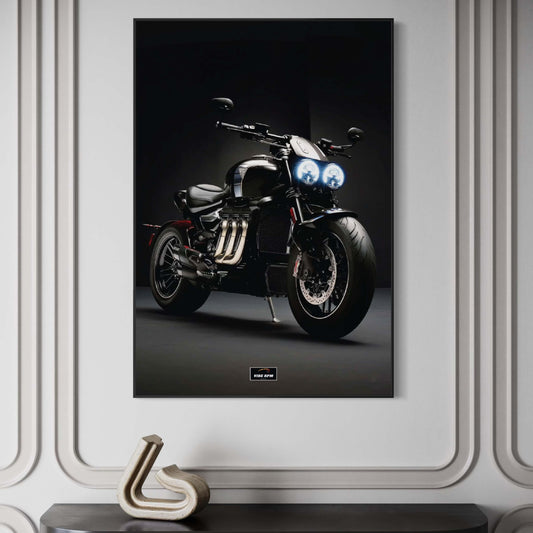 Tableau NÉON Triumph Rocket 3 TFC