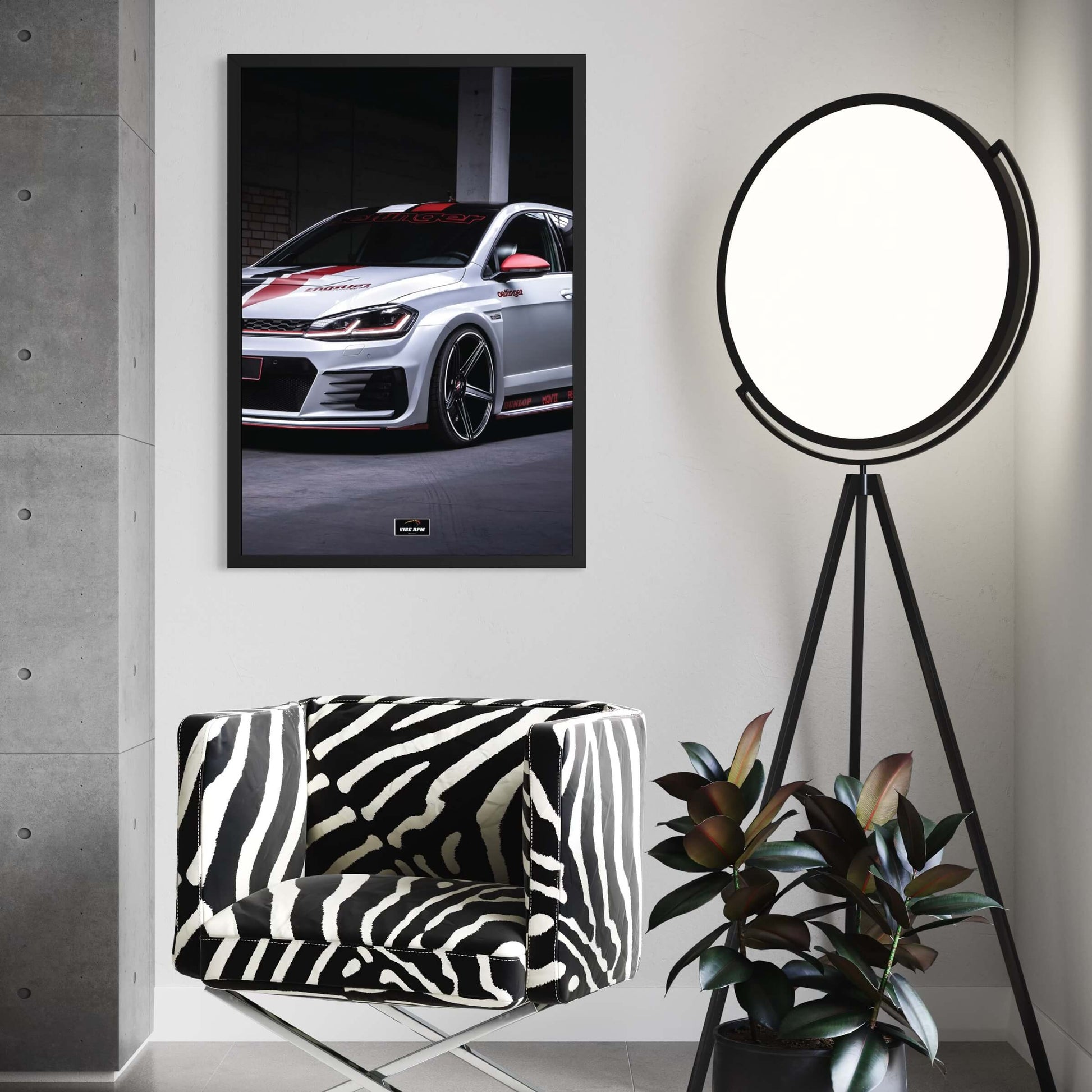 Tableau NÉON Volkswagen Golf 7 R