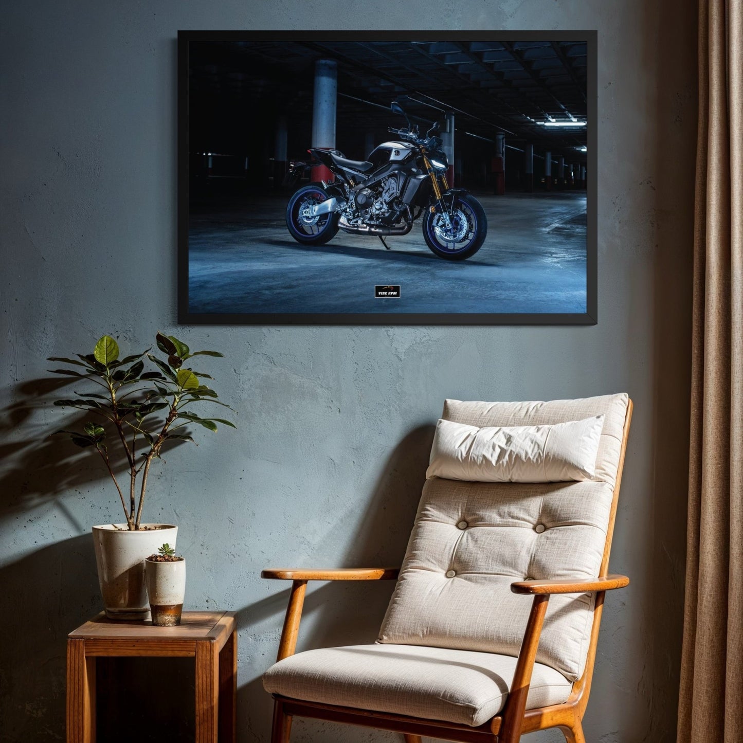 Tableau NÉON YAMAHA MT09