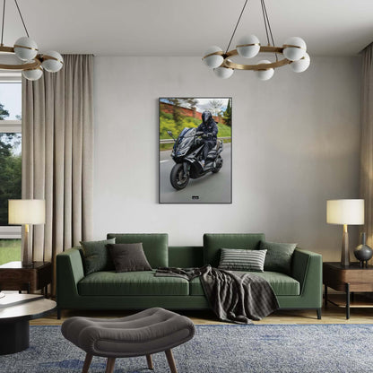 Tableau NÉON YAMAHA TMAX 530