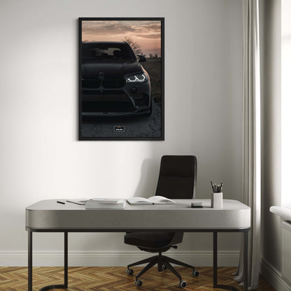 Tableau NÉON BMW X5 M Renegade