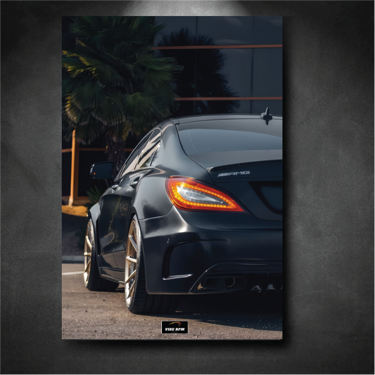 Tableau NÉON Mercedes AMG CLS 63S