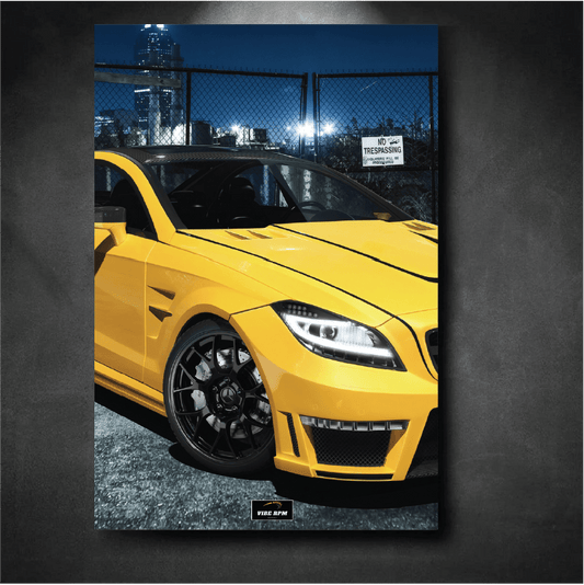 Tableau NÉON Mercedes AMG CLS 63S