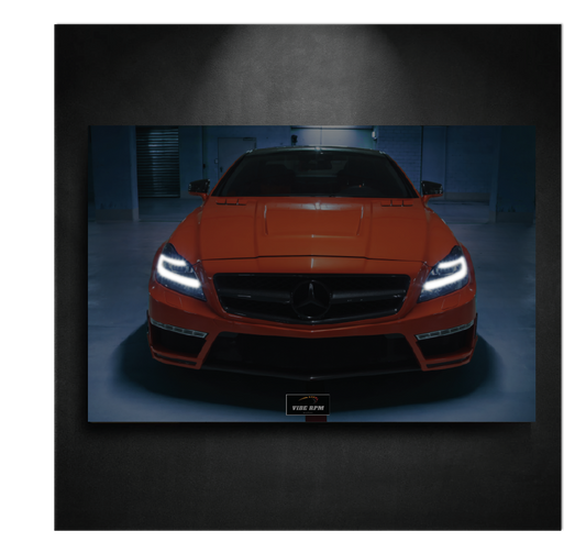 Tableau NÉON Mercedes AMG CLS 63S