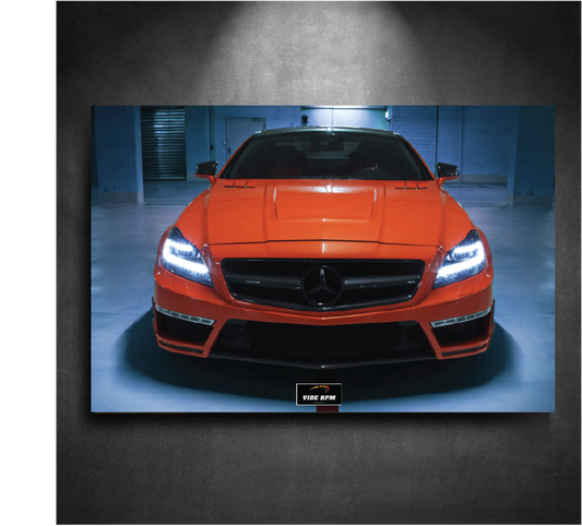 Tableau NÉON Mercedes AMG CLS 63S