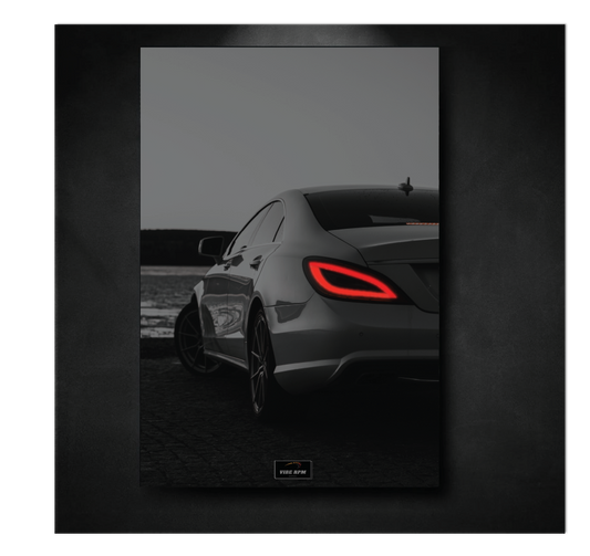 Tableau NÉON Mercedes AMG CLS 63S
