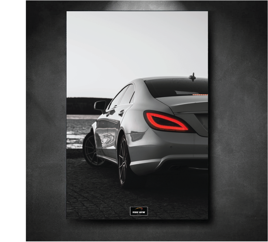 Tableau NÉON Mercedes AMG CLS 63S