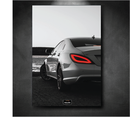 Tableau NÉON Mercedes AMG CLS 63S