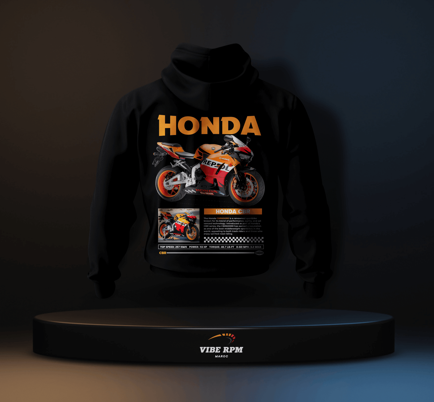 Hoodie Honda Cbr600rr