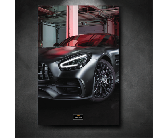 Tableau NÉON Mercedes AMG GT R