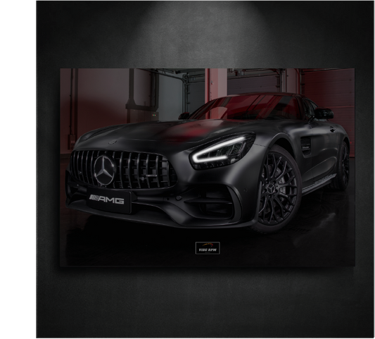 Tableau NÉON Mercedes AMG GT R